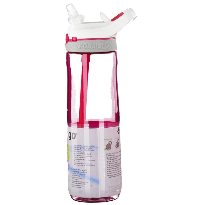 Contigo Leak Proof Ashland Outdoor Bottle available in Sangria/White -