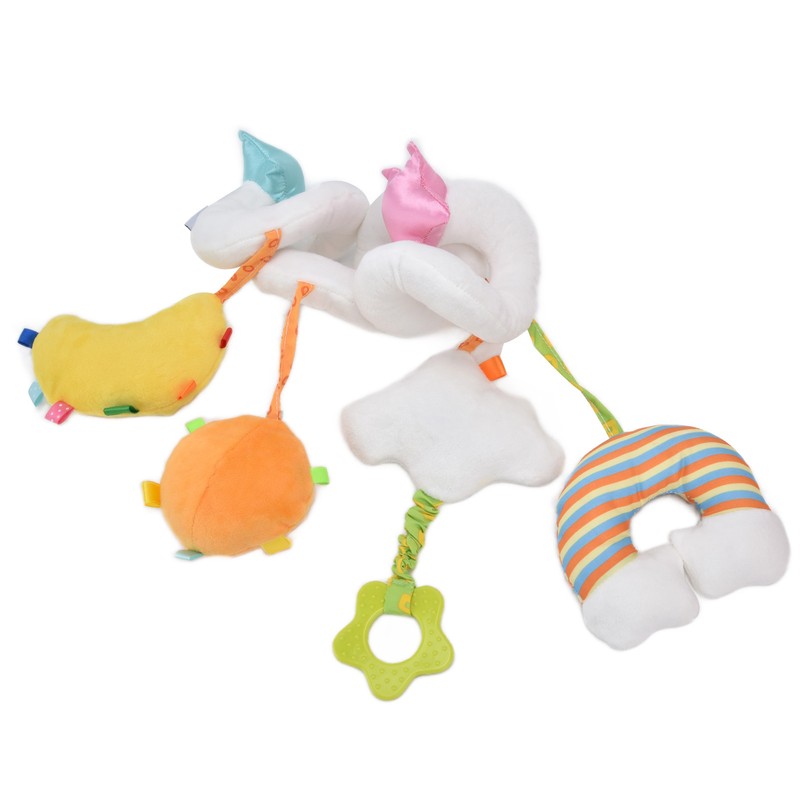 Baby Spiral Wrap Crib Bed Toy Cartoon Cute Stroller Car