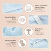 Toalla de algodón para el cabello para mujeres/niños, de secado