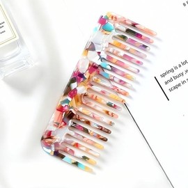 Acetate Hair Brush Comb Hairstyle Ring Tool Hair Care Brush Beauty Supplies Care Colorful / 아세테이트 헤어 브러쉬 빗 헤어스타일 링 도구 머리털 관리 브러시 미용 용품 케어 컬러풀