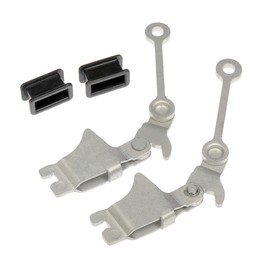 KarParts360 for Jeep Wrangler JK 2018 Parking Brake Lever Set | Steel | Bell Crank | 69.5MM Length | 5.28MM Overall Width | w/Attached Stud | Replacement for 68003591AA, 68003601AA