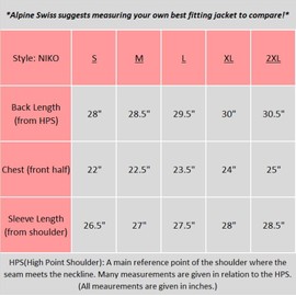 Alpine Swiss Niko Mens Down Alternative Jacket Puffer Coat Packable Warm Insulation & Lightweight BLK SML