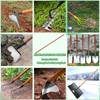 XQSL 2 PCS 46.5in Wooden Shovel Handle Replacement (118cm)