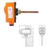 Samfoxy Temperature Controller-Samfox Thermostat Hot Water Pipe Thermostat Hot Water