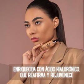GOC Tint Foundation|Maquillaje|Base de maquillaje|Efecto tinta|Larga duración| Efecto mate| Base de maquillaje alta cobertura |Ácido Hialuronico|Ideal para pieles grasas a mixtas|Mod GTF01F