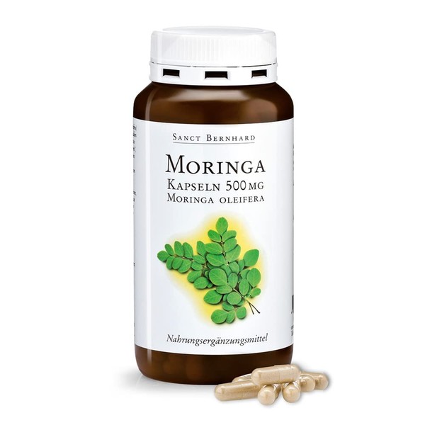 Sanct Bernhard Moringa Capsules 500 mg 240 Capsules