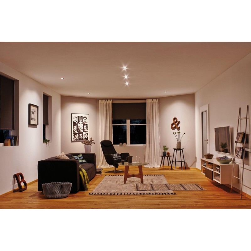 Paulmann Coffer, Aluminium zinc 6.8 W, Brushed Iron