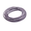 KONMAY - Cuerda de piel trenzada redonda de 4 mm,
