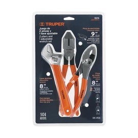 Truper JGO-PEPI-3, Juego de perico y pinzas, 3 piezas