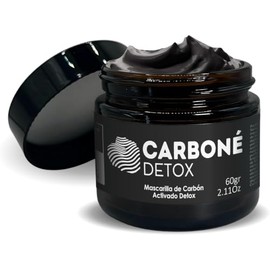 Carboné Detox  Mascarilla Facial de Carbón Activado - Para una Limpieza Profunda                                                                      