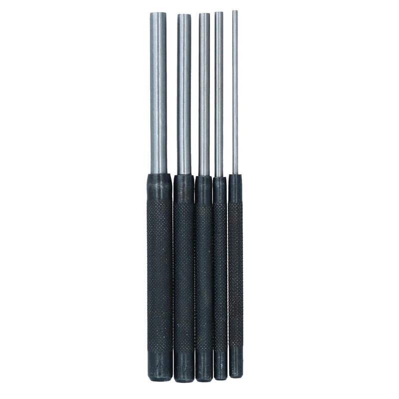 5pc Parallel Pin Punch Set 1/8 3/16 1/4 inch 5/16