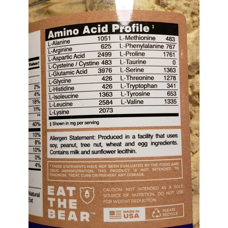 Eat The Bear - Whey Protein - Grass fed 1.48