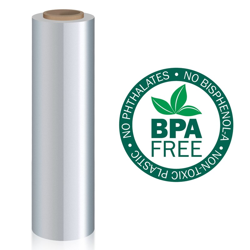 iSOUL Clear Shrink Wrap, Cling Film Roll 500mm x 200m