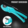 DURATECH PEX Pipe Cutter, Tubing Cutter for 1/8"-1" PEX and