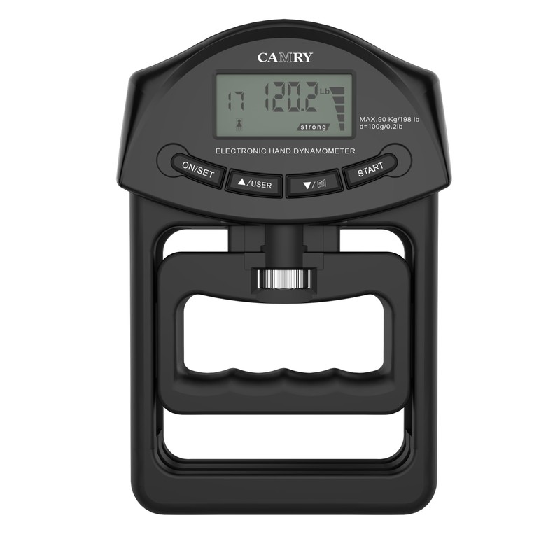 Digital Hand Dynamometer Grip Strength Measurement Meter Auto Capturing Electronic