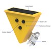 Aolyty Solar Warning Light, LED Flashing Safety Light Reflective Sticker,