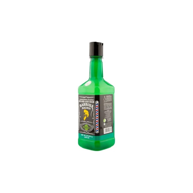 Shampoo Acondicionador Barba Cabello Con Bergamota - 600 Ml