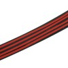 2 Pcs Rear Window Spoiler Glossy Black Left Right Side