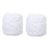 NOLITOY 2 Rolls Coral Fleece Knitting Yarn Multi Function DIY