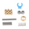 Extruder Accessory Kit Cap Round Screws Spring Bearing Shaft Feeding