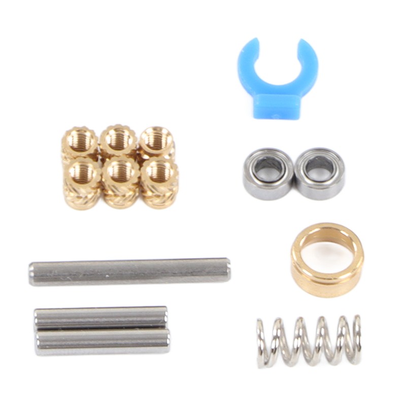 Extruder Accessory Kit Cap Round Screws Spring Bearing Shaft Feeding