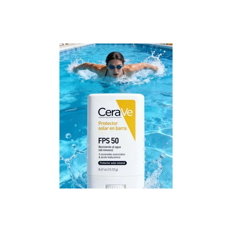 Cerave Protector Solar En Barra Stick Sunscreen Spf 50 13g
