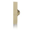 Wired Surface Mounted Bell Push Brass