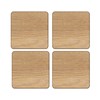 Creative Tops 5115973 Set of 4 Oak Veneer Coasters, 10.5