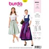 Burda Style Sewing Pattern 6268 - Misses Dirndl Style Sweater