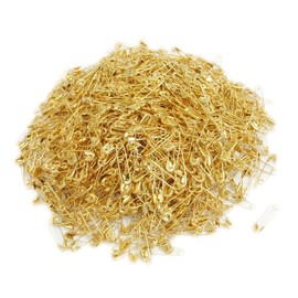 YOUOWO Gold 24mm Stainless Steel Set Lock Safety Pin Lock Needle Safety Pin Office Safety Pin Snap Pin Pin 300pcs