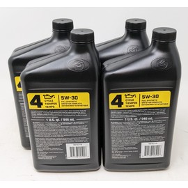 Champion 100162119 Full Synthetic Motor Oil 5W-30 Quart Bottle (Pack of 4)