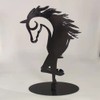 Rustic Horse Sculpture Modern Statue Metal Art Waterproof Horse Statue