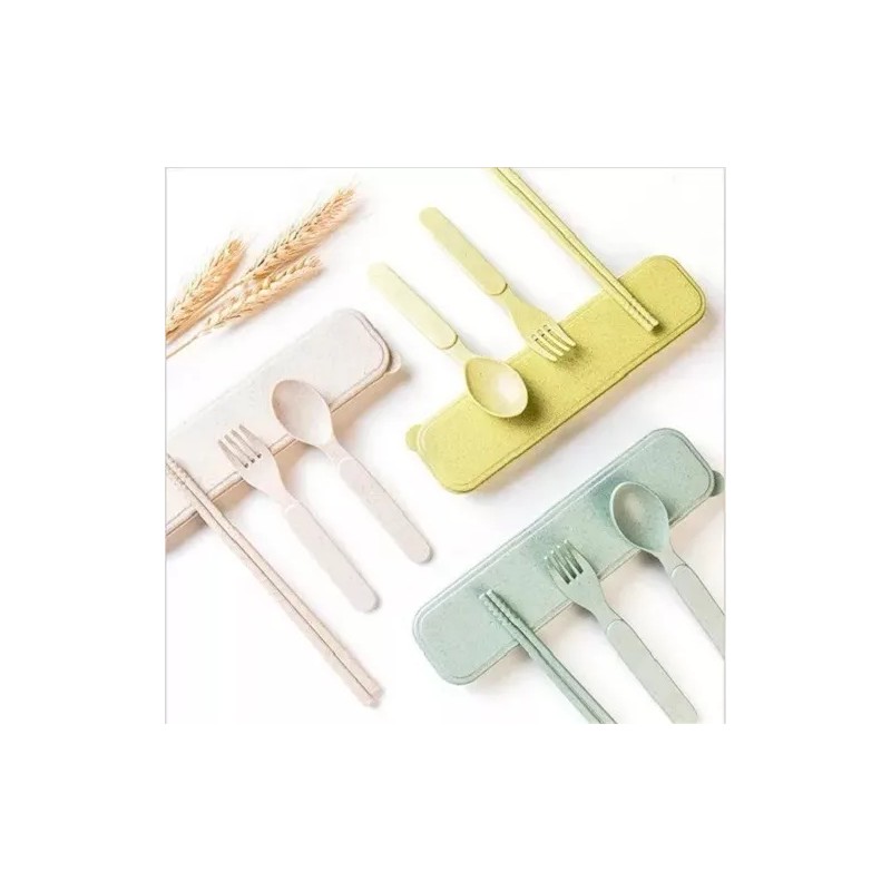 Misore Cubiertos Palillos Portatiles Ecologicos Para Uso Diario