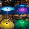 Solar Floating Pool Lights, IP68 Waterproof RGB Pool Lights with