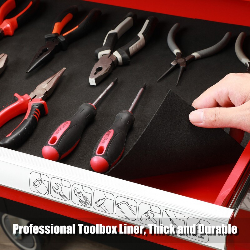 FS TOOL Professional Tool Box Liner and Drawer Liner 24
