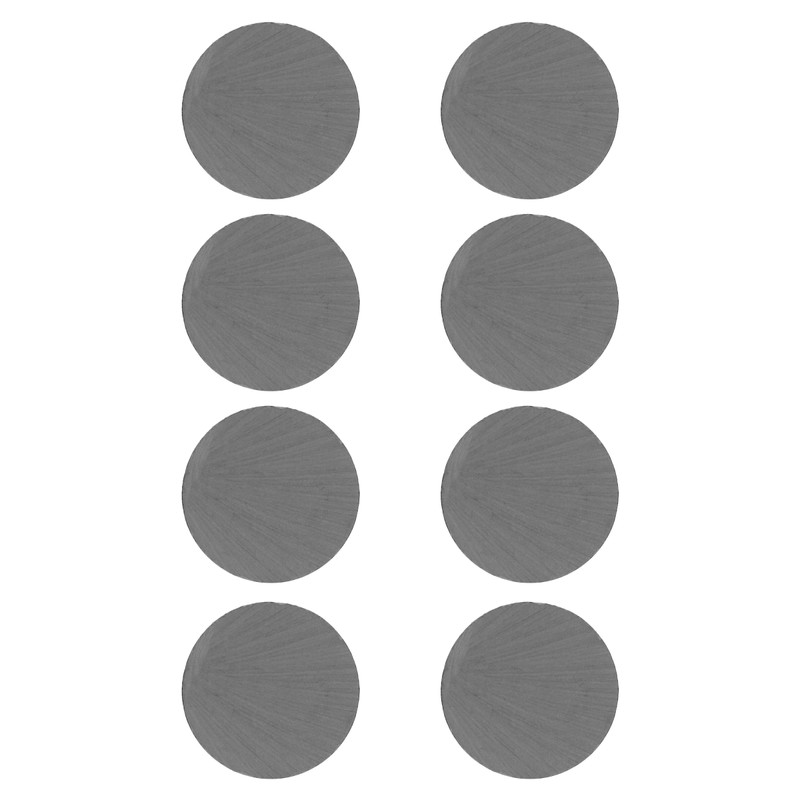 Ceramic Disc Magnets, 0.709" Diameter, 0.197" Thick (Pack of 8)