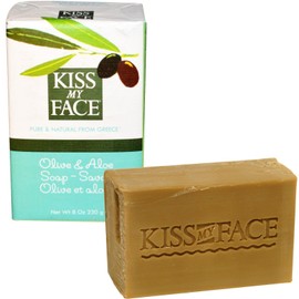 Kiss My Face Bar Soap Olive and Aloe - 8 oz