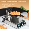 Hehinton® 110V Pro Commercial Bubble Waffle Maker 1400W | Stabilized