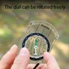 6 pcs Orienteering Compass, BOSOIRSOU Hiking Backpacking Compass Scout Compass