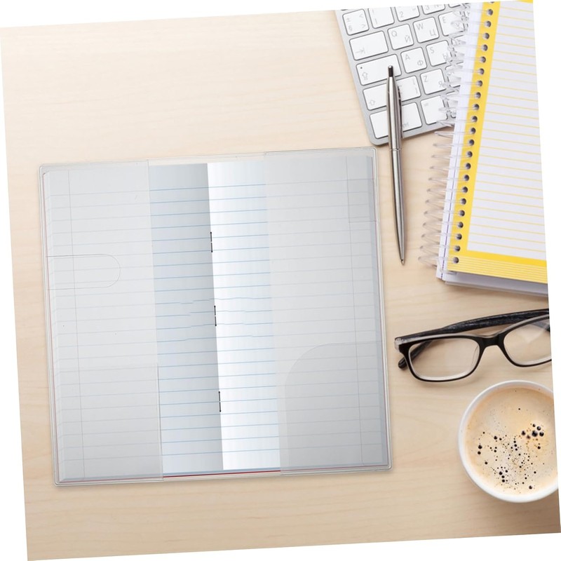 Protectora De Libro De Pvc Transparente Tapa Compatible Agendas Hoboweeks