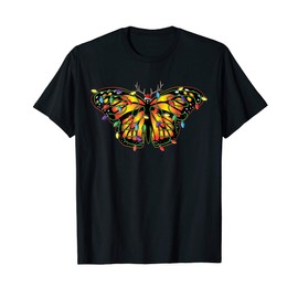 Cute Christmas Monarch Butterfly Lover | Entomologist Gifts T-Shirt
