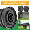 XIJIANG 3Pcs Replacement Strimmer Spool Line, with Trimmer Spool Cover