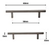 VIBE 19mm Guardsman Pull Handle 400mm (300mm Centre) on Satin