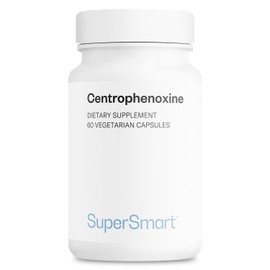 SuperSmart - Centrophenoxine 500mg per Day (DMAE & pCPA) - Nootropics Supplement | Non-GMO & Gluten Free - 60 Vegetarian Capsules