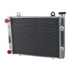 CoolingSnow 1 Row Aluminum Radiator For 2010-2014 Polaris Ranger 400