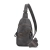 JESSIE & JAMES Jeannie Unisex Multi-Pocket Concealed Carry Sling Bag