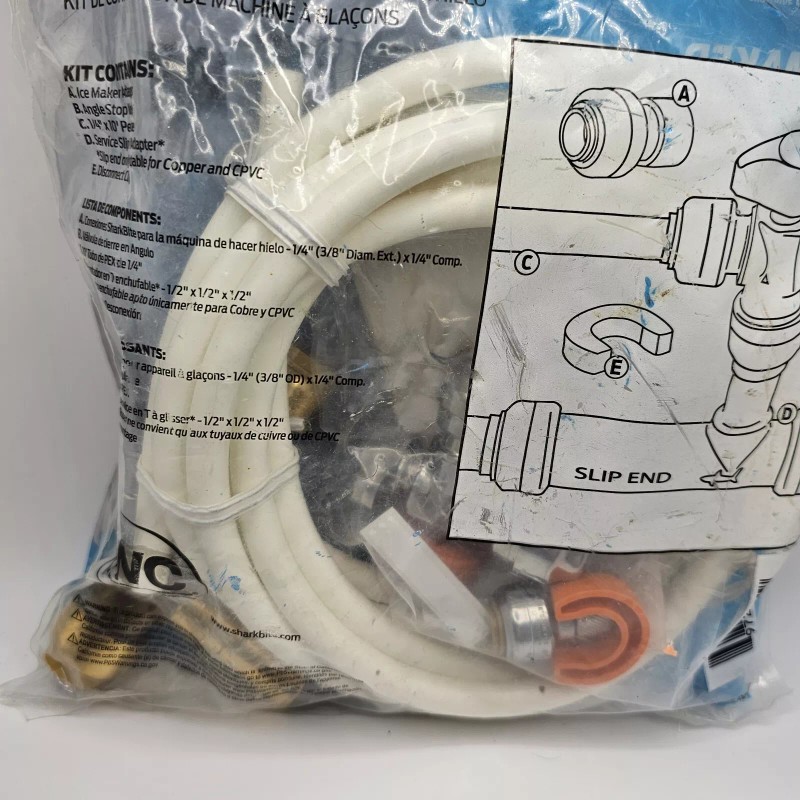 SharkBite Ice Maker Connection Kit Sharkbite 25024 Compatible With PEX
