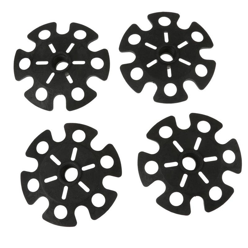 sononia Trekking Pole Hiking for 4 Pcs Replacement Rubber Snowflake Snow