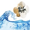 GOLDMAN SERVICE Chrome Plated Timed Short Water Spout Tap Water