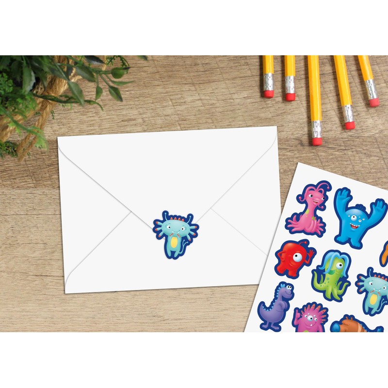 Teacher Created Resources Monsters Stickers (TCR7087)
